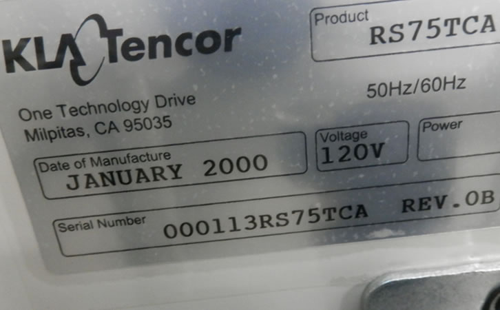 KLA RS75����yԇ�x