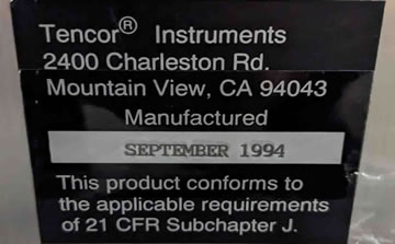 KLA Tencor 6400���A�z�y�O��