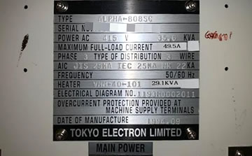 TEL ALPHA-808SC LPCVD���W(xu��)������e